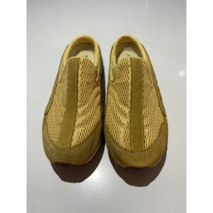 Easy Spirit Womens Yellow  Leather Mule Clogs Comfortable Office  Walking‎ 7